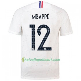 Jalkapallo Pelipaidat Ranska Mbappe 12 World Cup 2018 Vieraspaita